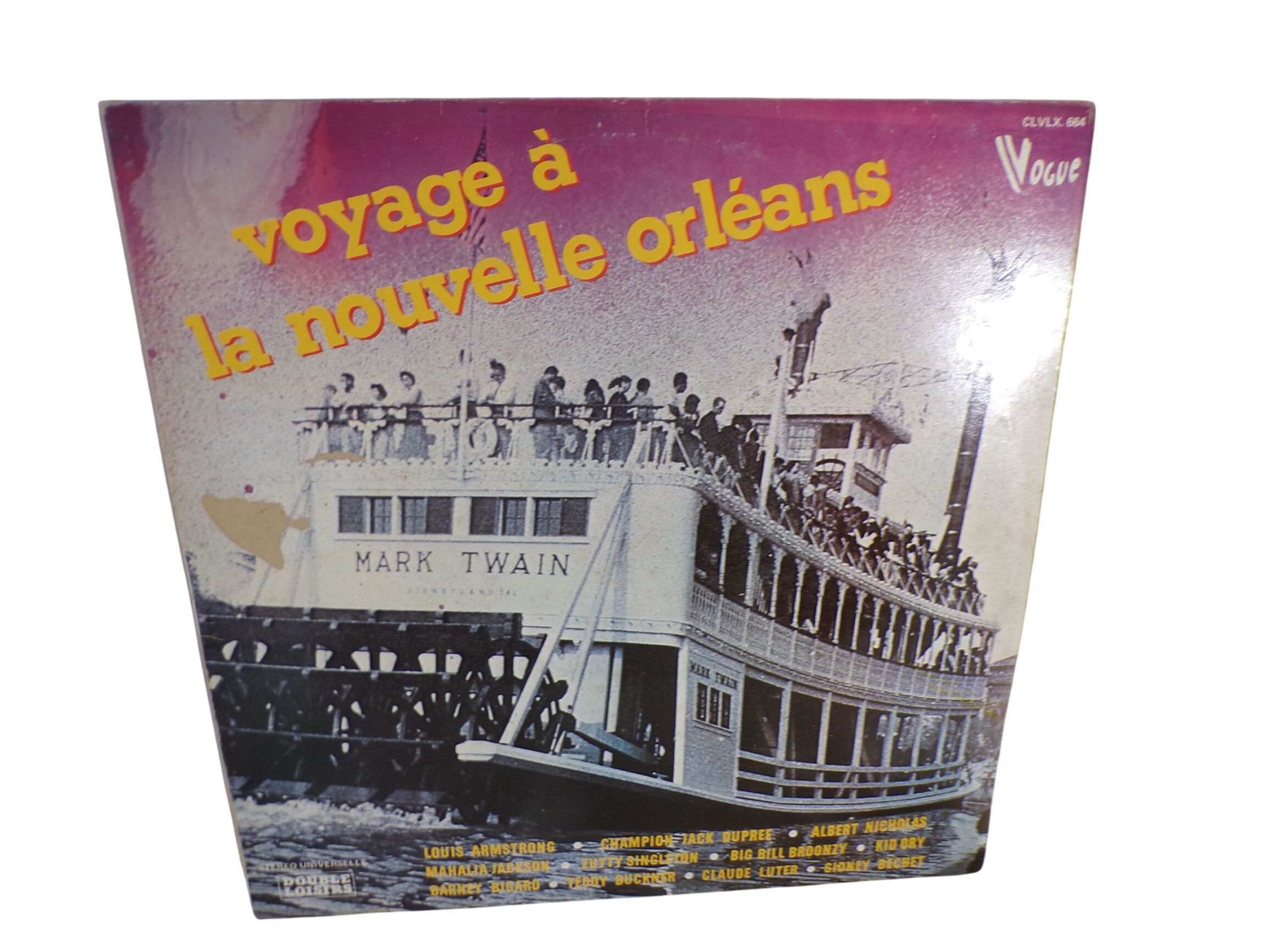 Vinyle Jazz Vogue "Voyage à la Nouvelle Orléans" Très bon état -  reconditionné disponible sur Label Emmaüs